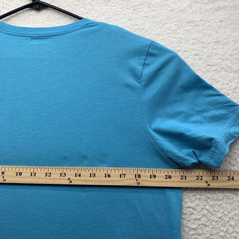 Huk T-Shirt Mens Large Blue Performance‎ Fishing USA Strong Outdoors Dad - Picture 6 of 10